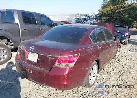 2008 Honda Accord 3.5 Ex-L z USA, uszkodzony, nr VIN 1HGCP368X8A040455